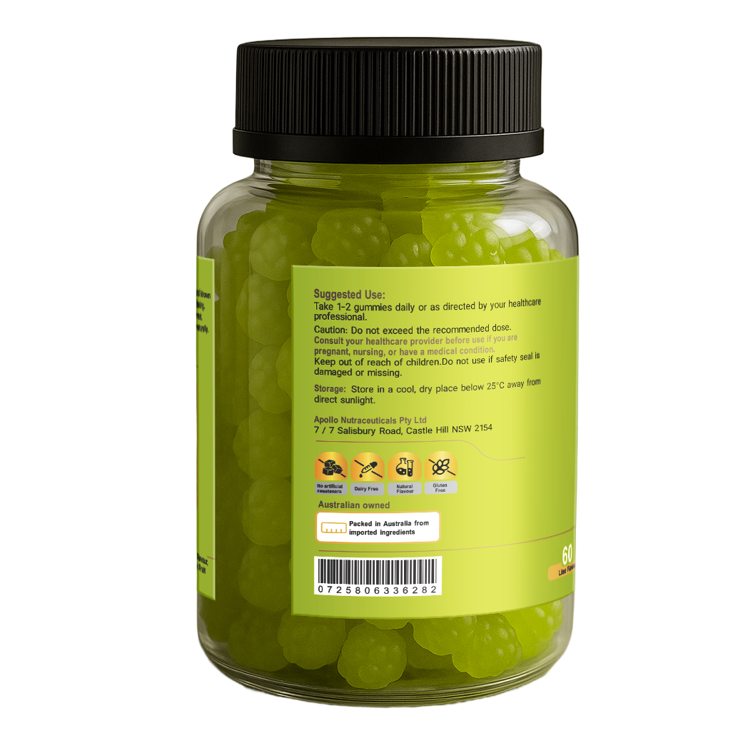 Apollo Nutraceuticals - MCT Oil Gummies (60 Gummies)