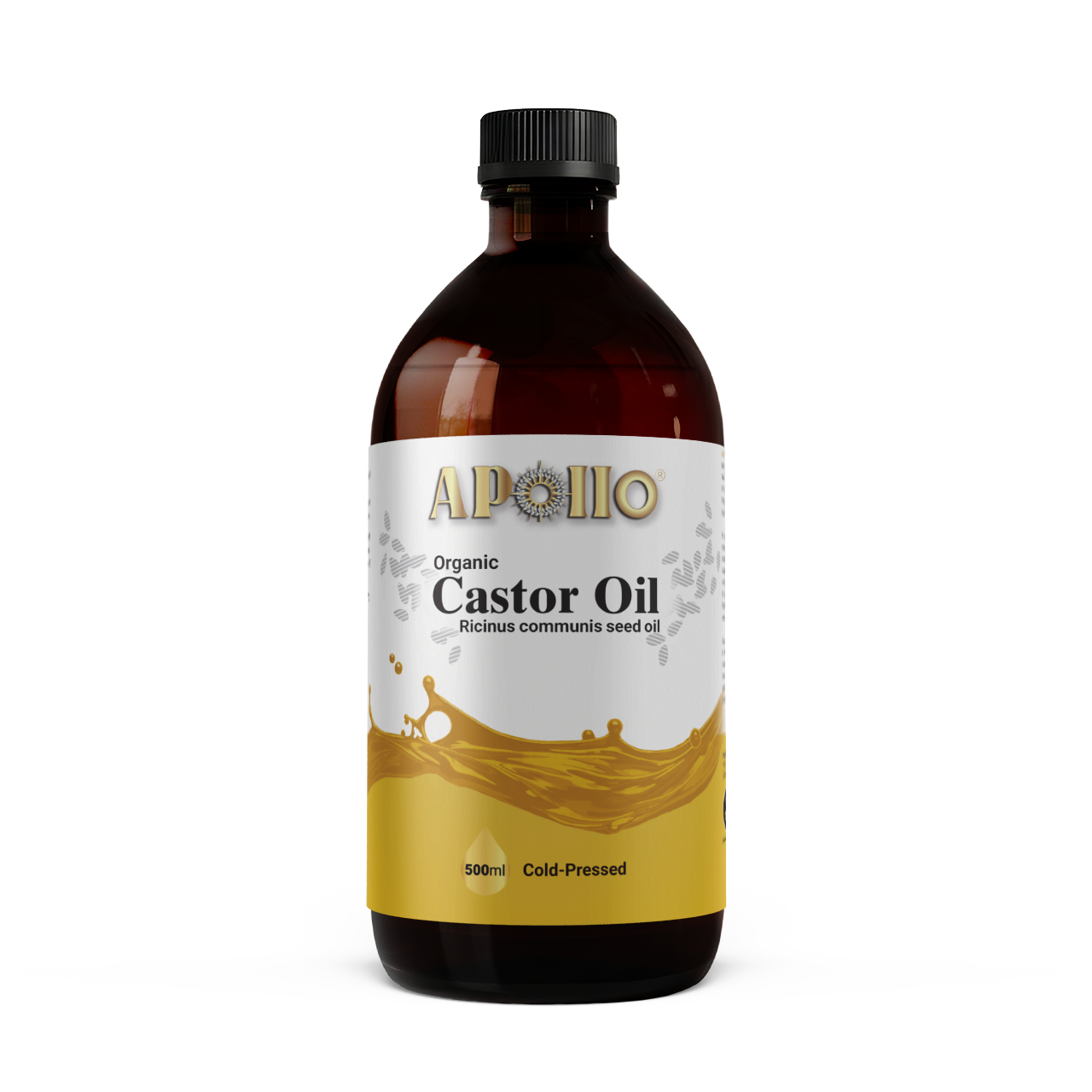 Apollo Nutraceuticals - Organic Castor Oil (Cold-Pressed) 500ml