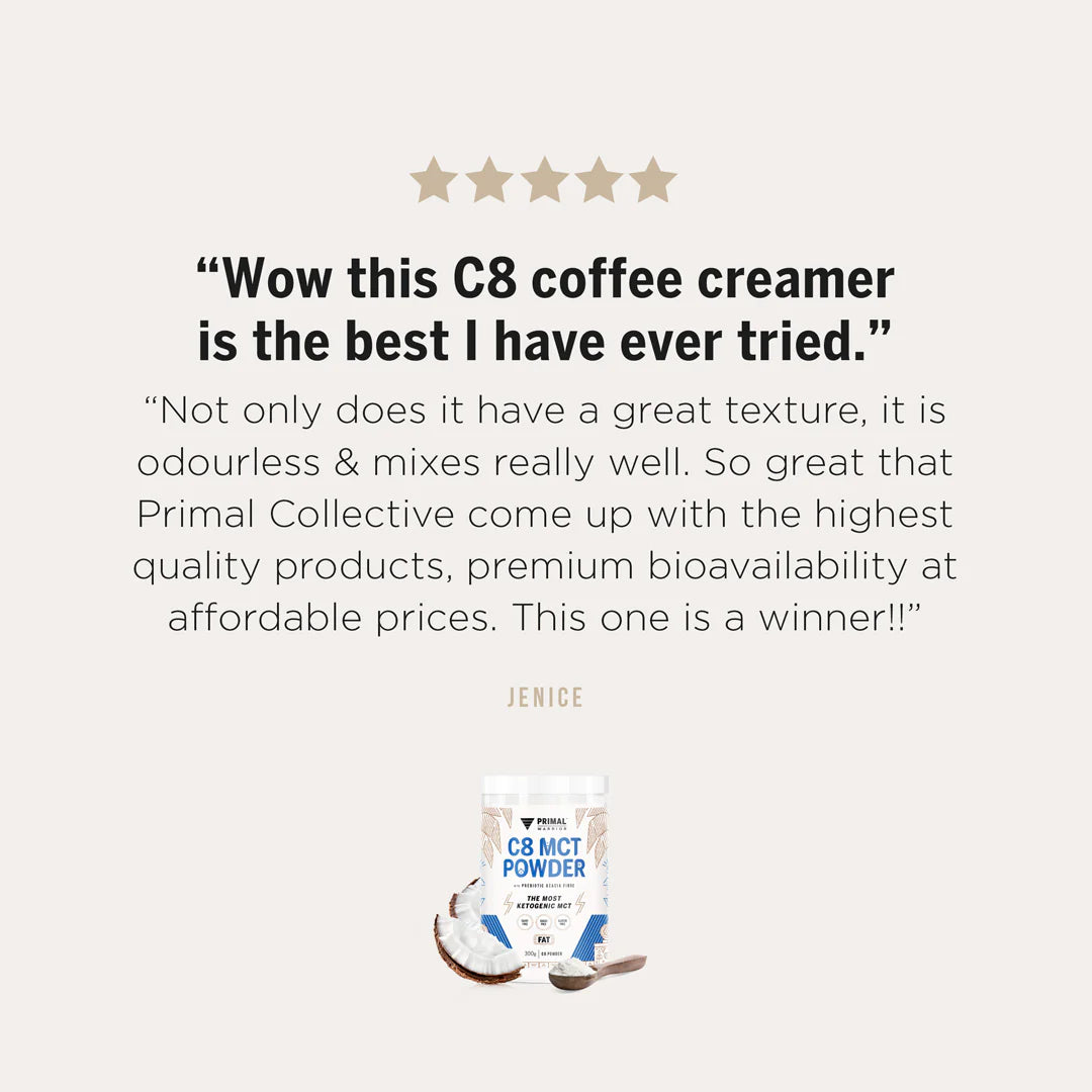 C8 MCT Powder Coffee / Matcha / Cacao Creamer