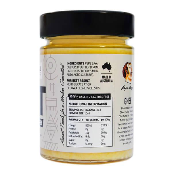 Primal Collective FAT: Ghee from Grass Fed, Happy Cows - 300ml Glass Jar - Essential Remedy Co