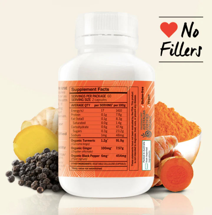 Primal Collective - Organic Turmeric, Ginger and Black Pepper - Essential Remedy Co