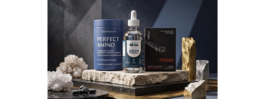 The Ultimate Stack: Amino Acids, Liquid Minerals and Hydrogen Water in One Simple Routine