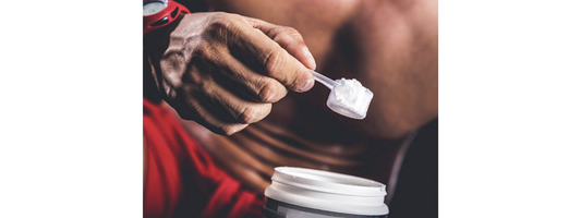 Creatine powder tablets gummies and liquid supplements for strength and exercise performance