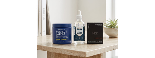 The Ultimate Stack with PerfectAmino Powder: Amino Acids, Liquid Minerals and Hydrogen Water