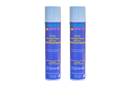 Natural Sun Co - Kids Organic Mineral Sunscreen SPF50 2 Pack