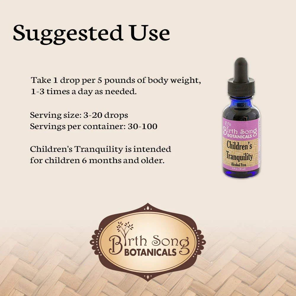 Birth Song Botanicals - Children's Tranquility Default Title