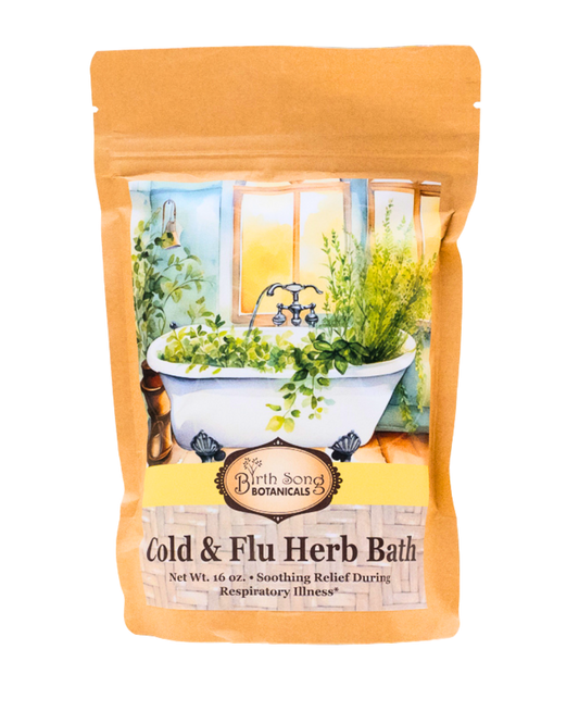 Birth Song Botanicals Cold & Flu Herb Bath