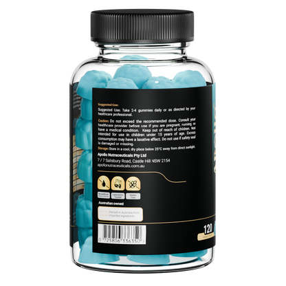 Apollo Nutraceuticals - Creatine Monohydrate Gummies (120 Gummies)