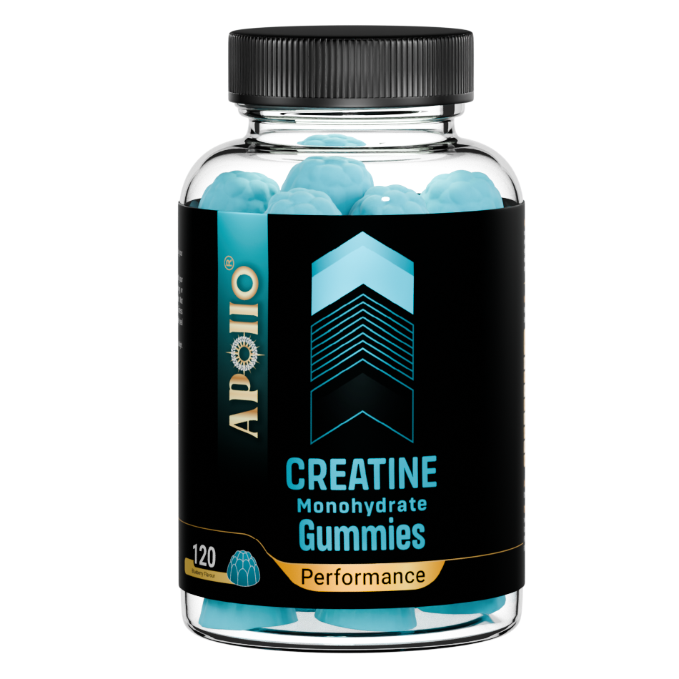 Apollo Nutraceuticals - Creatine Monohydrate Gummies (120 Gummies)