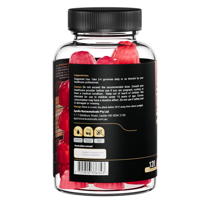 Apollo Nutraceuticals - Creatine Monohydrate Gummies (120 Gummies)