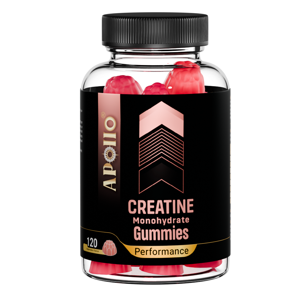Apollo Nutraceuticals - Creatine Monohydrate Gummies (120 Gummies)