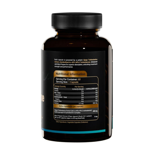 Apollo Nutraceuticals - Enhanced Turkesterone 40% HPLC (60 Capsules)