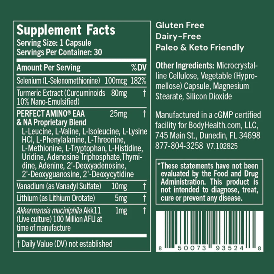 BodyHealth - Akkermansia (Probiotic Supplement) Default Title