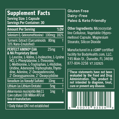 BodyHealth - Akkermansia (Probiotic Supplement) Default Title