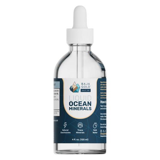 Baja Gold Liquid Ocean Minerals 120ml - Essential Remedy Co
