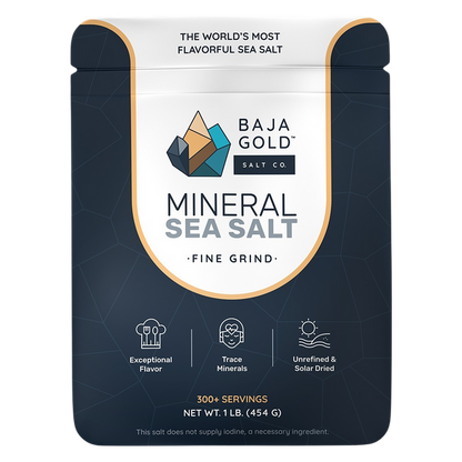 Baja Gold Mineral Sea Salt 454g