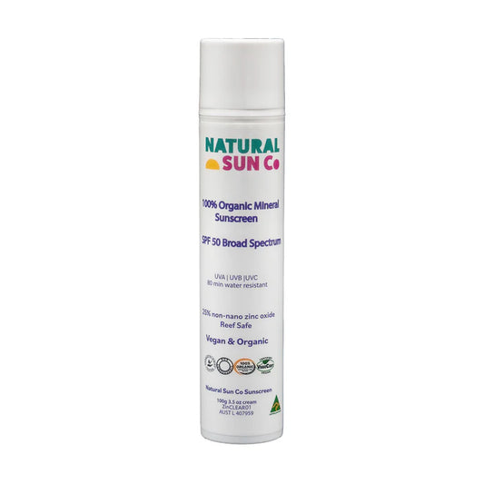 Natural Sun Co - Organic Mineral Sunscreen SPF50