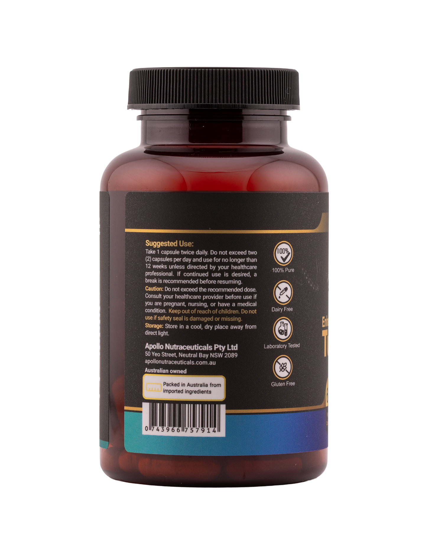 Apollo Nutraceuticals - Enhanced Turkesterone 40% HPLC (60 Capsules) Default Title