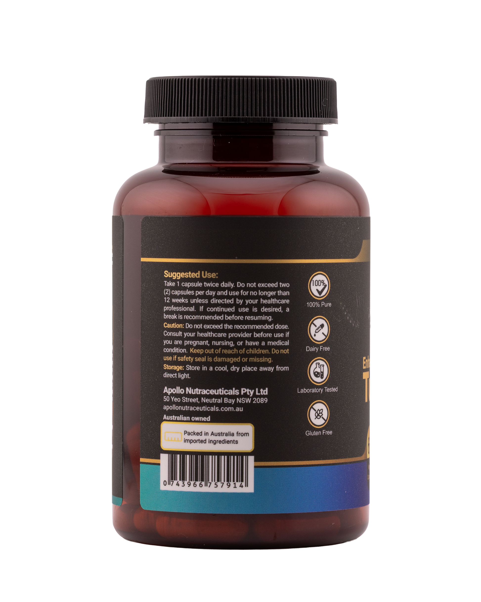 Apollo Nutraceuticals - Enhanced Turkesterone 40% HPLC (60 Capsules) Default Title
