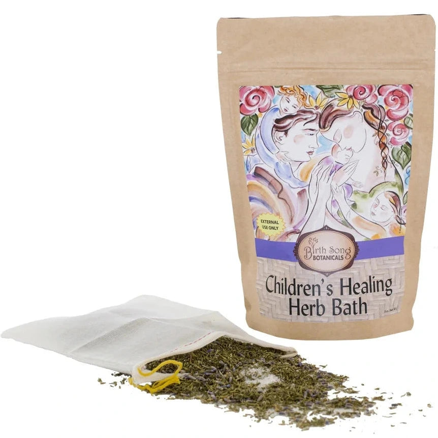 Birth Song Botanicals - Children's Healing Herb Bath - Essential Remedy Co