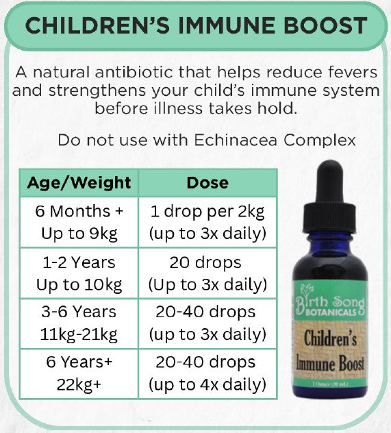 Birth Song Botanicals - Children's Immune Boost Default Title