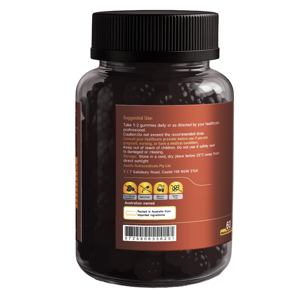 Apollo Nutraceuticals - Black Seed Oil Gummies (60 Gummies)