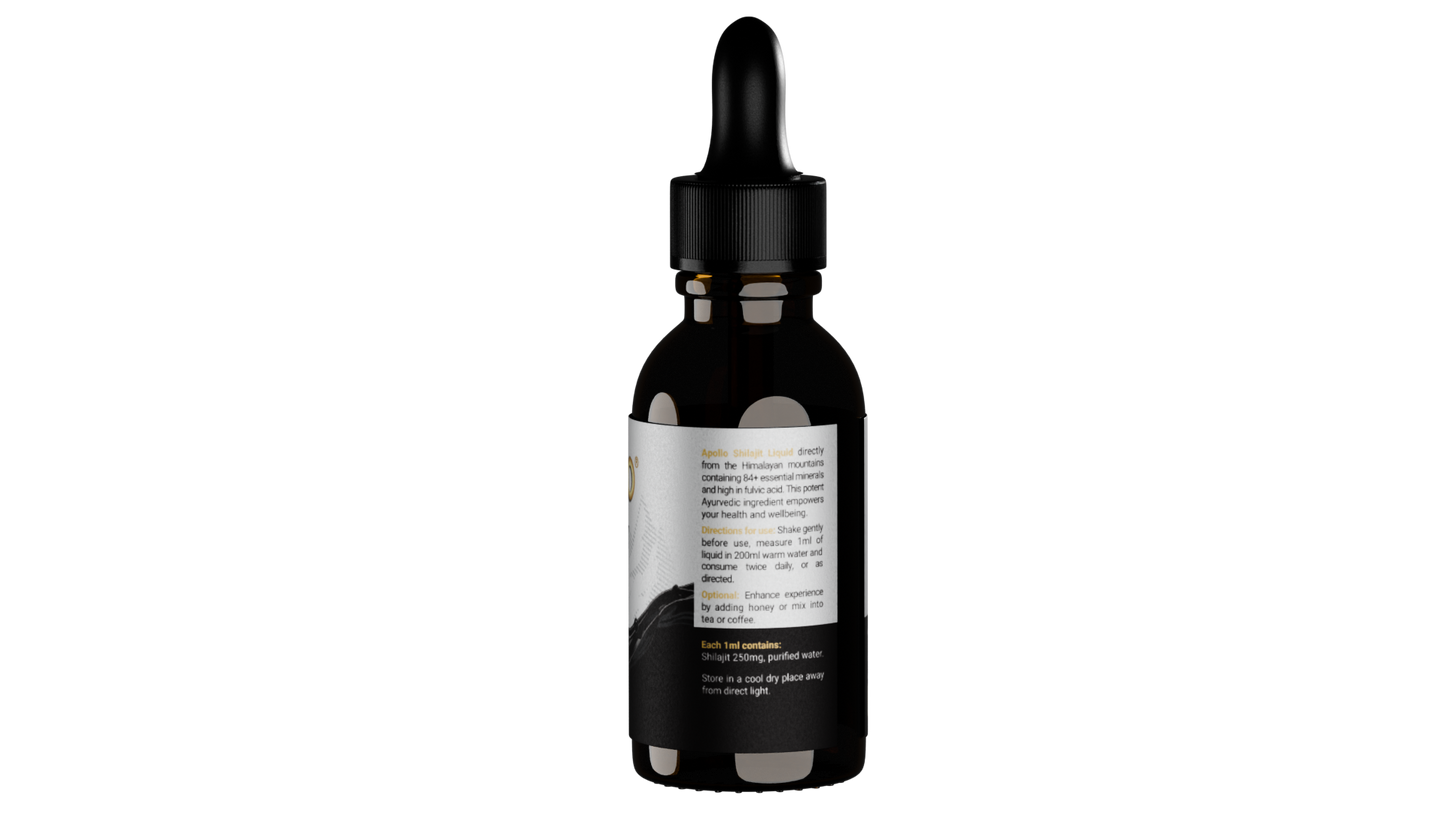 Apollo Nutraceuticals - Shilajit Liquid 30ml