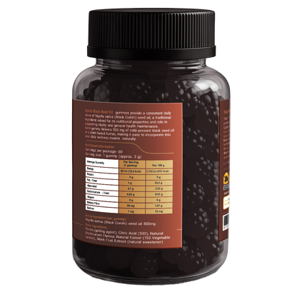 Apollo Nutraceuticals - Black Seed Oil Gummies (60 Gummies)