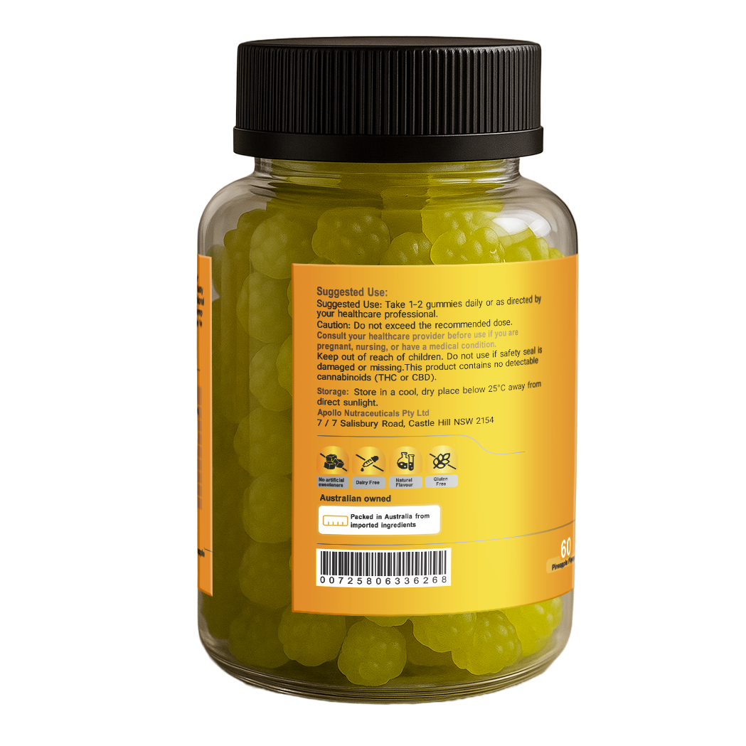 Apollo Nutraceuticals - Hemp Seed Oil Gummies (60 Gummies)