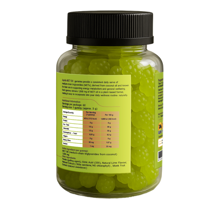 Apollo Nutraceuticals - MCT Oil Gummies (60 Gummies)