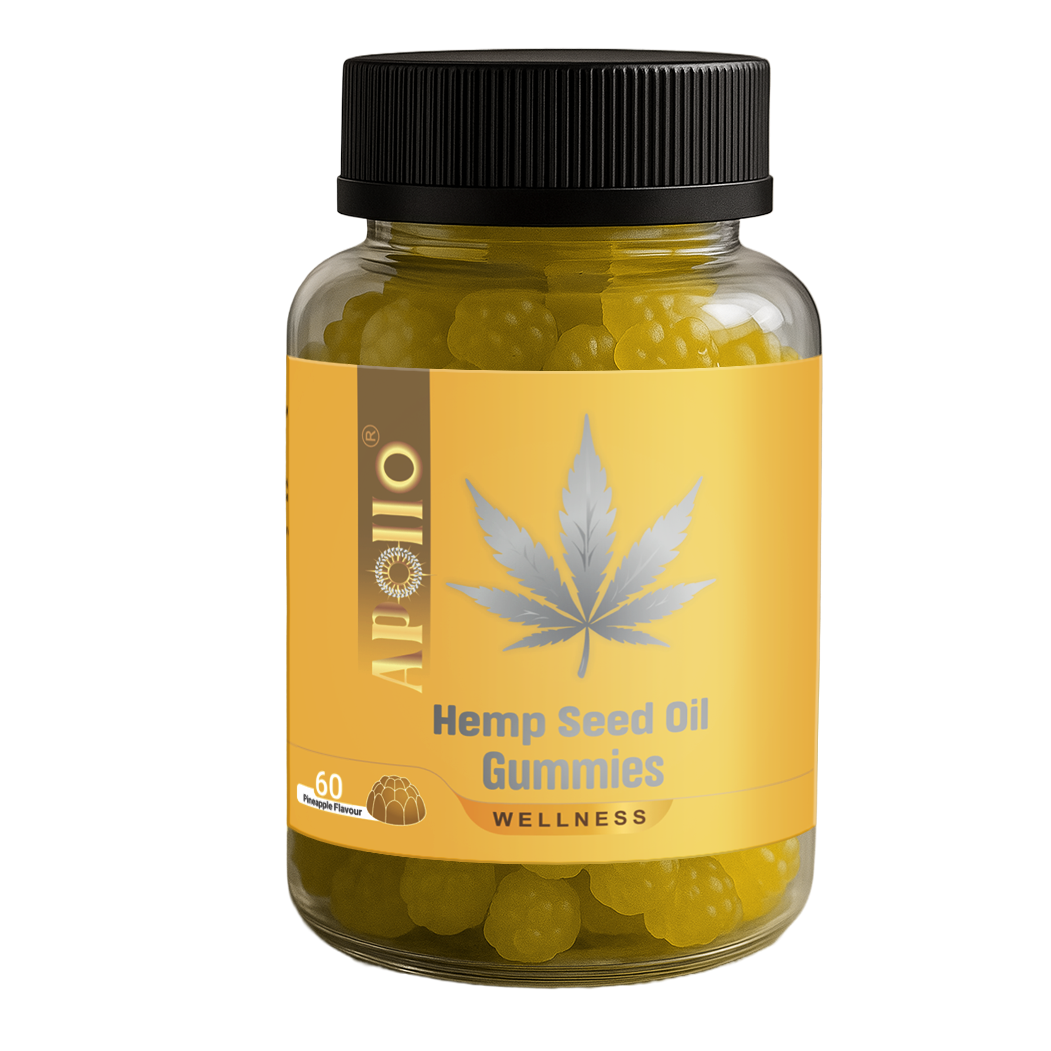 Apollo Nutraceuticals - Hemp Seed Oil Gummies (60 Gummies)
