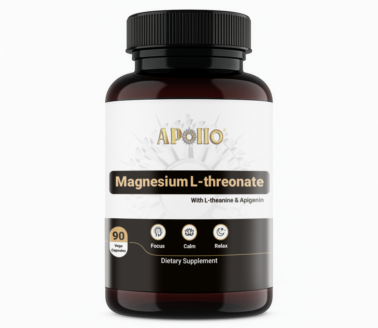 Apollo Nutraceuticals - Magnesium L-Threonate (90 Capsules) – Essential ...