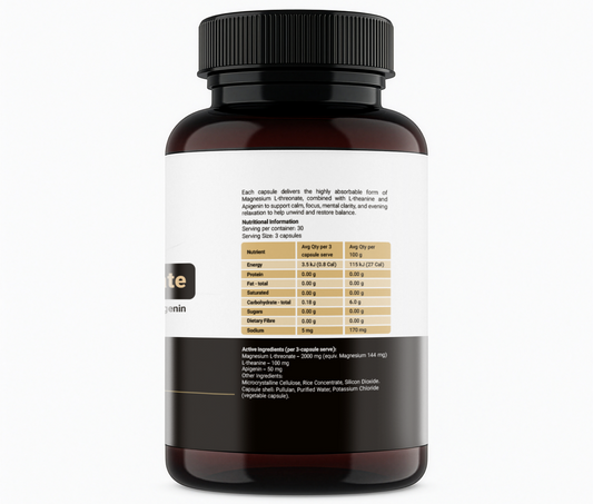 Apollo Nutraceuticals - Magnesium L-Threonate (90 Capsules) Default Title
