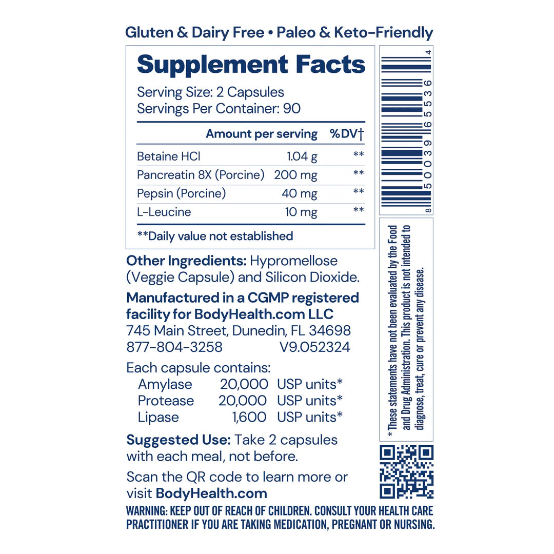 BodyHealth - Digestive Enzymes Default Title