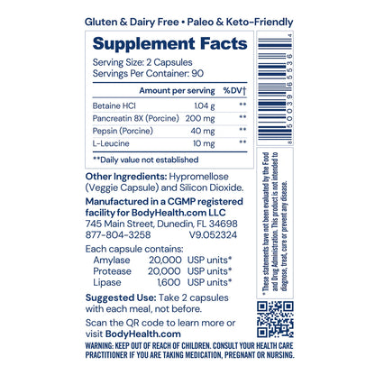 BodyHealth - Digestive Enzymes Default Title