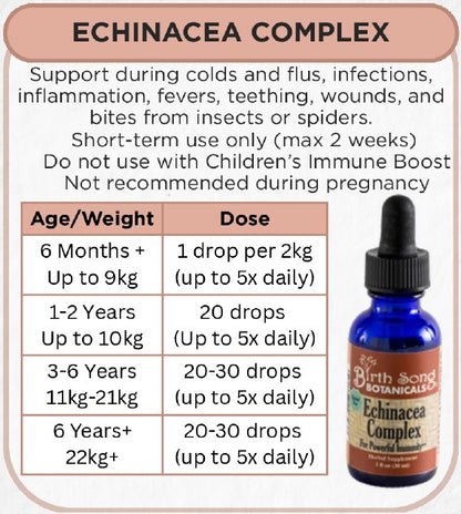 Birth Song Botanicals - Echinacea Complex Default Title