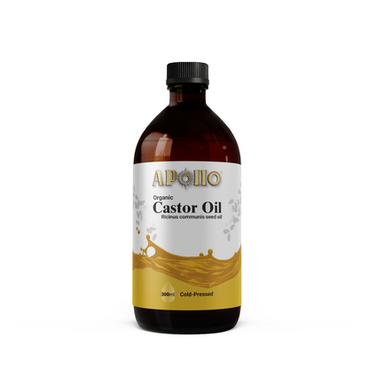 Apollo Nutraceuticals - Organic Castor Oil (Cold-Pressed) 300ml