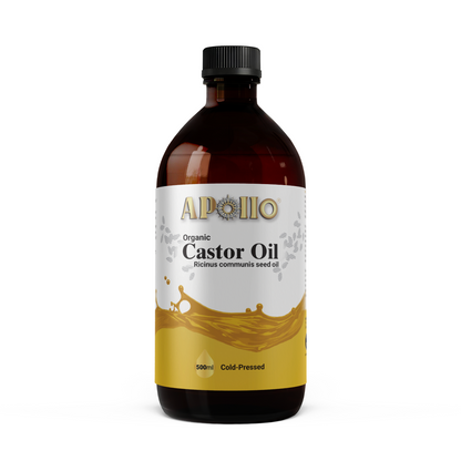 Apollo Nutraceuticals - Organic Castor Oil (Cold-Pressed) 500ml