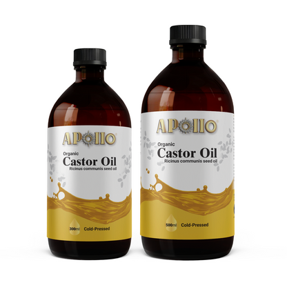 Apollo Nutraceuticals - Organic Castor Oil (Cold-Pressed) 300ml