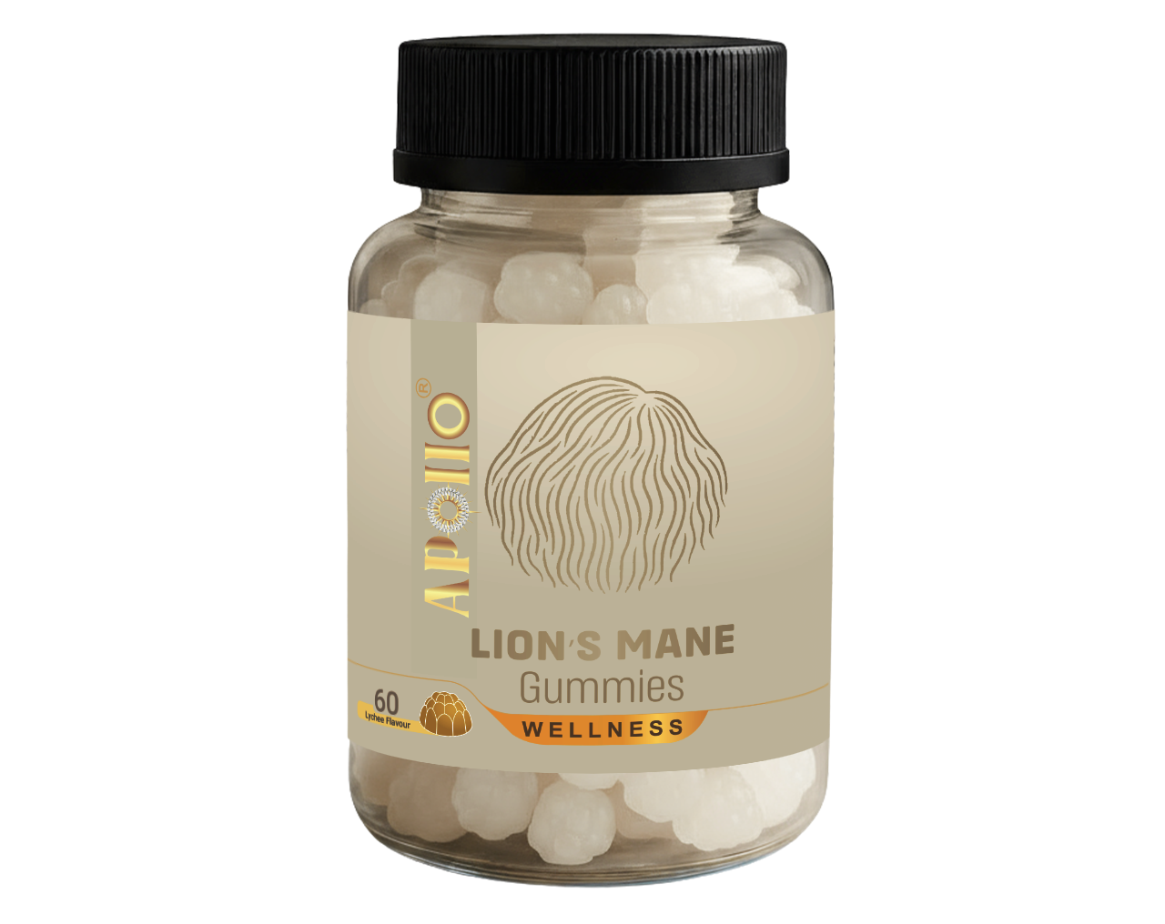 Apollo Nutraceuticals - Lion's Mane Gummies (60 Gummies)