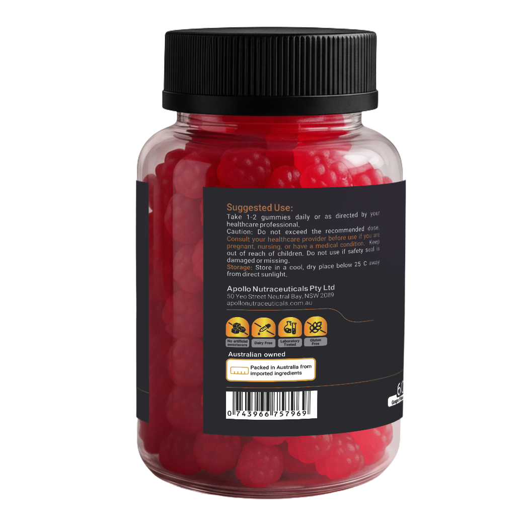 Apollo Nutraceuticals - Mixed Mushroom Gummies (60 Gummies)
