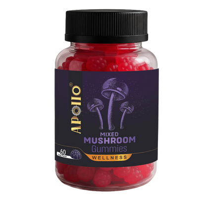 Apollo Nutraceuticals - Mixed Mushroom Gummies (60 Gummies)