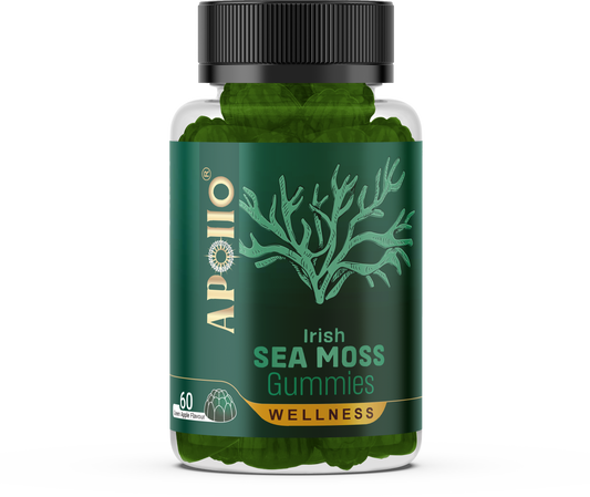 Apollo Nutraceuticals - Irish Sea Moss Gummies (60 Gummies)