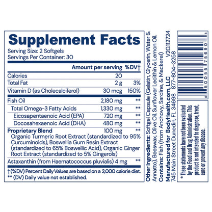BodyHealth - Omega 3 Health Default Title