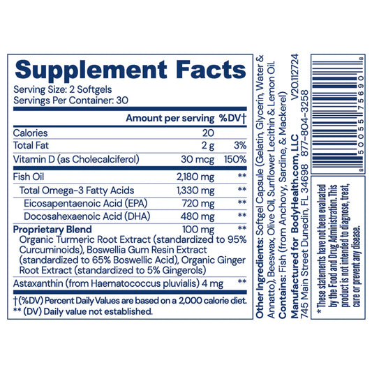 BodyHealth - Omega 3 Health Default Title