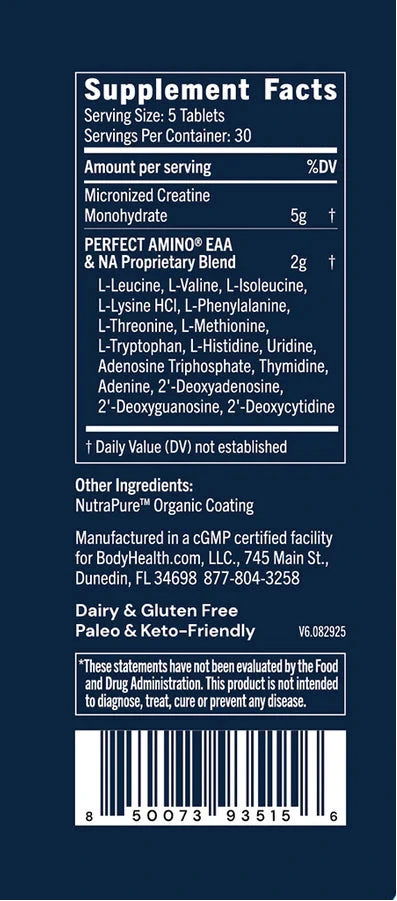 Perfect Amino® Creatine Creatine Tablets