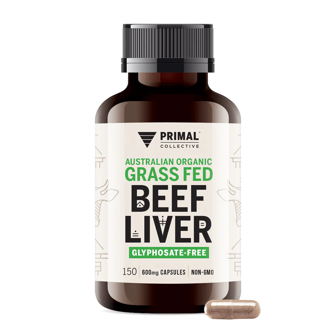 Primal Collective - Grass Fed Beef Liver Capsules Default Title