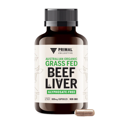 Primal Collective - Grass Fed Beef Liver Capsules Default Title