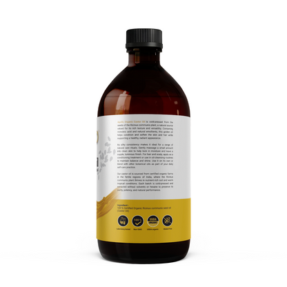 Apollo Nutraceuticals - Organic Castor Oil (Cold-Pressed) 300ml