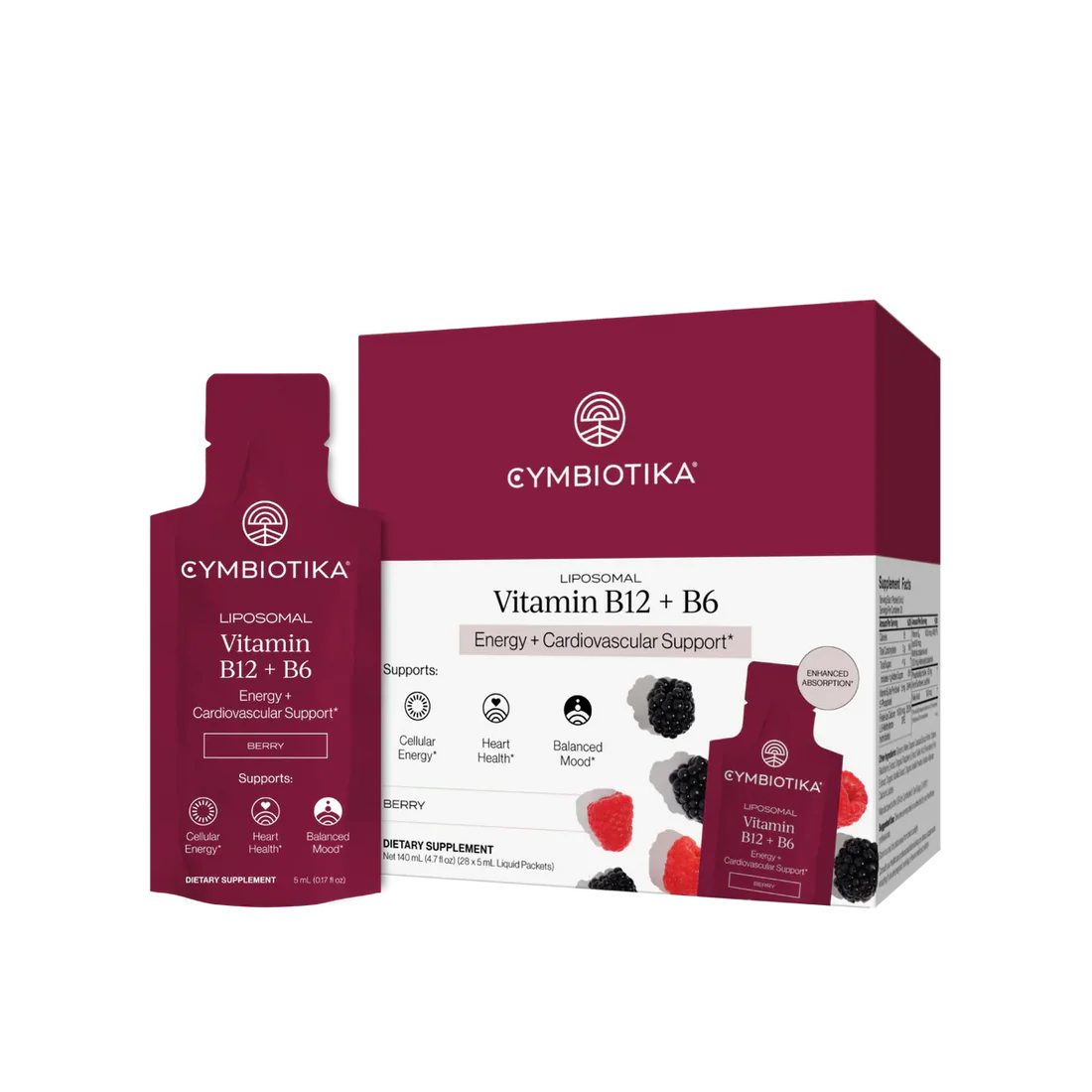Cymbiotika - B12 + B6 Liposomal Default Title